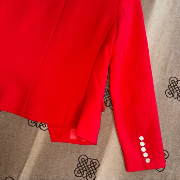Fate NWT! Women'S Casual Double Breasted Red Blazer Size M - Picture 14 of 16